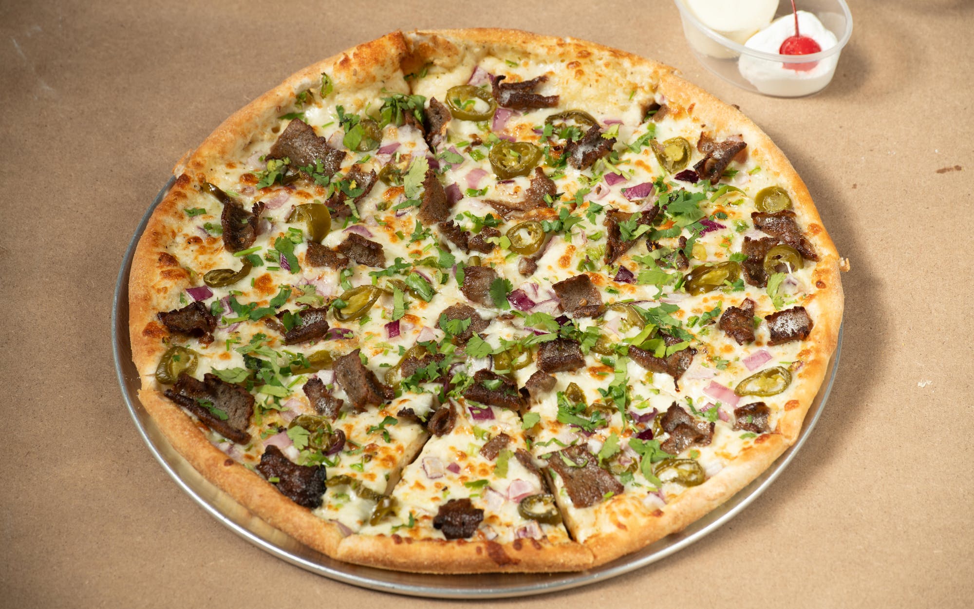 Lamb Kabab Pizza